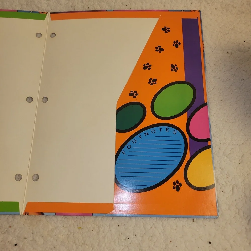 Vintage 1978 Garfield Folder Portfolio Mead‎ 12x9 School Supplies Jim Davis